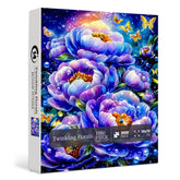 Floraux scintillants puzzle 1000 pièces